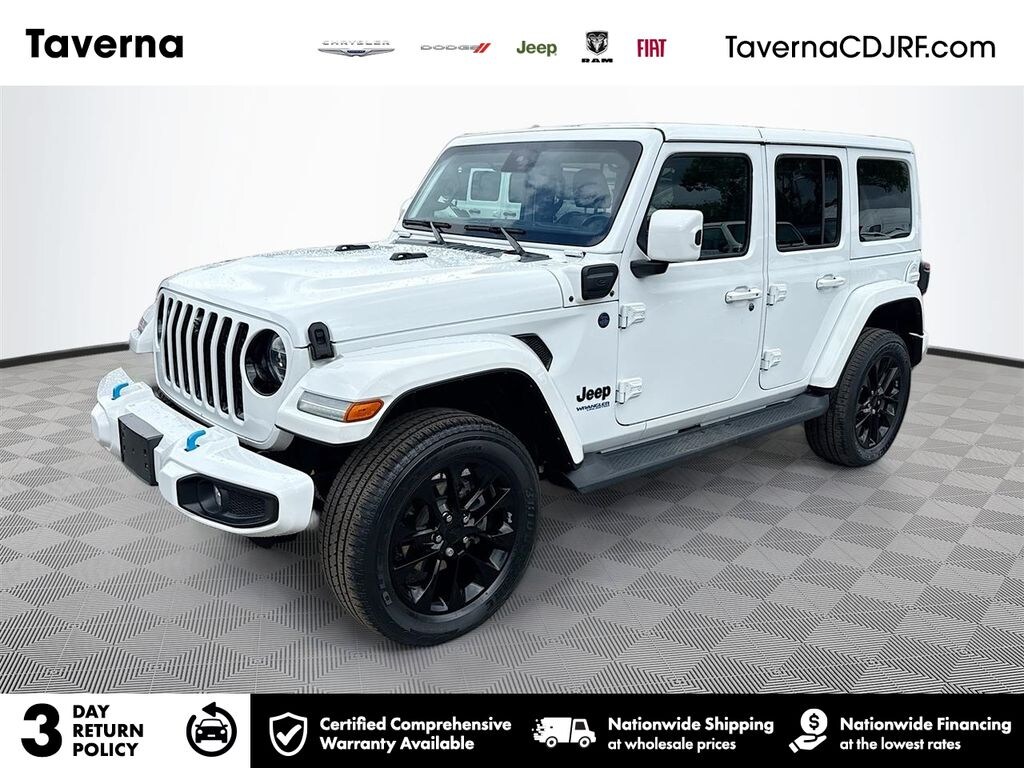 Used 2021 Jeep Wrangler Unlimited Sahara High Altitude 4xe SUV