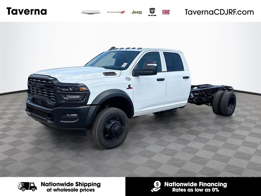 New 2026 Ram 5500 Chassis Cab TRADESMAN CREW 4X4 84' CA Pickup