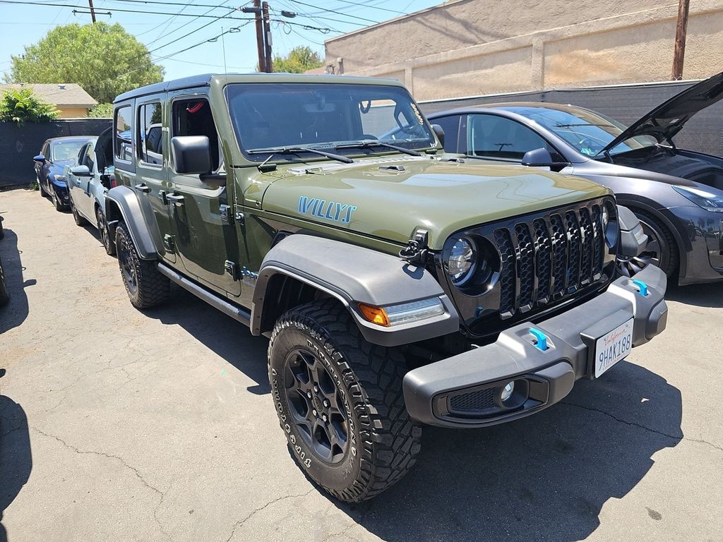 Used 2023 Jeep Wrangler Willys 4xe SUV