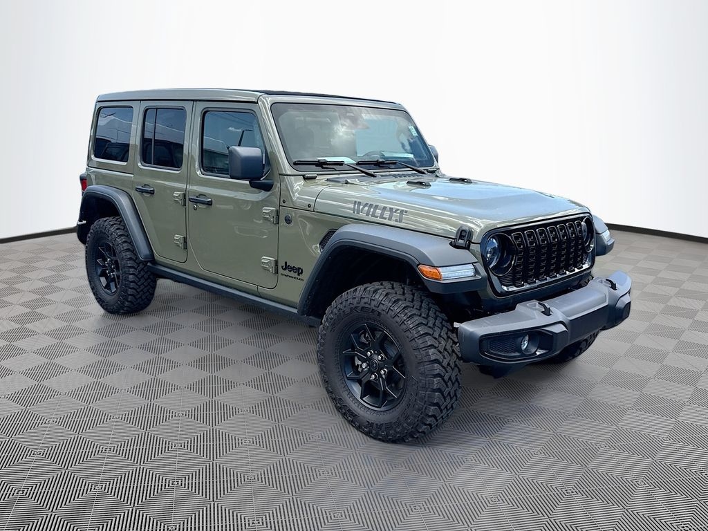 New 2026 Jeep Wrangler 4-DOOR WILLYS Sport Utility