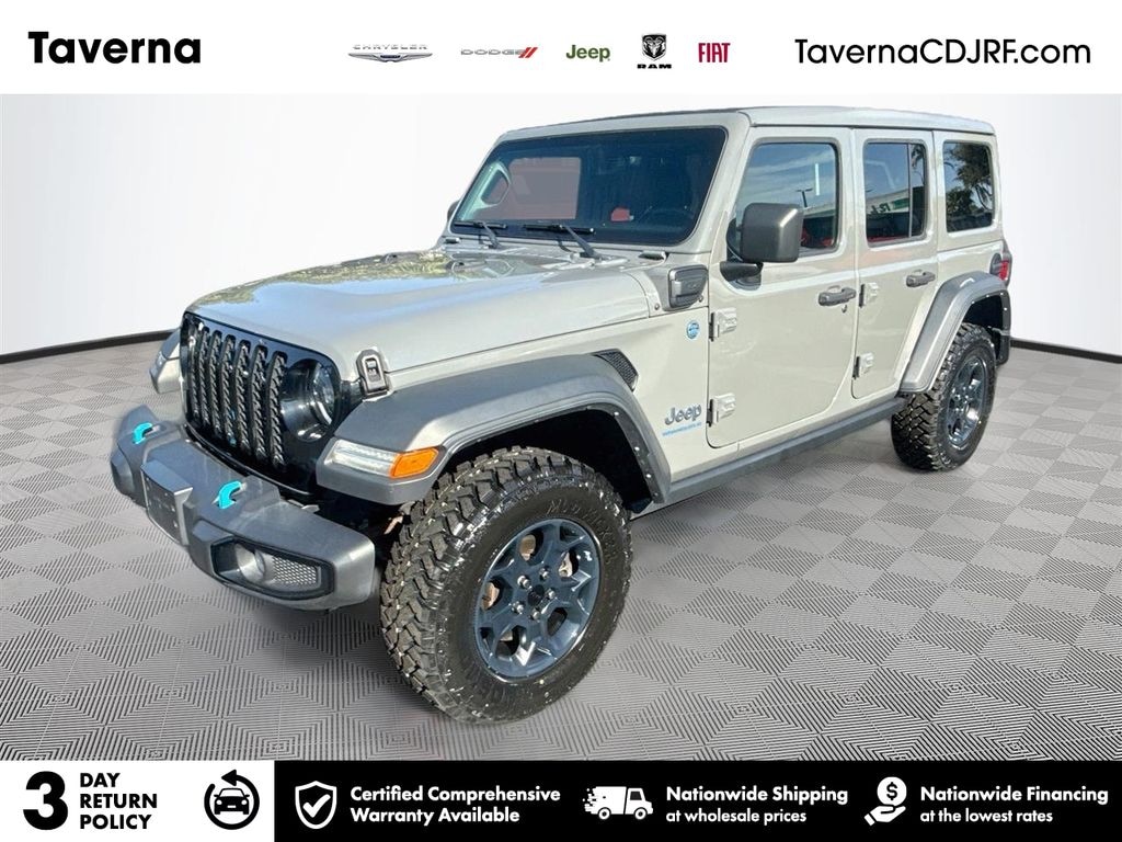 Certified 2023 Jeep Wrangler Willys 4xe SUV