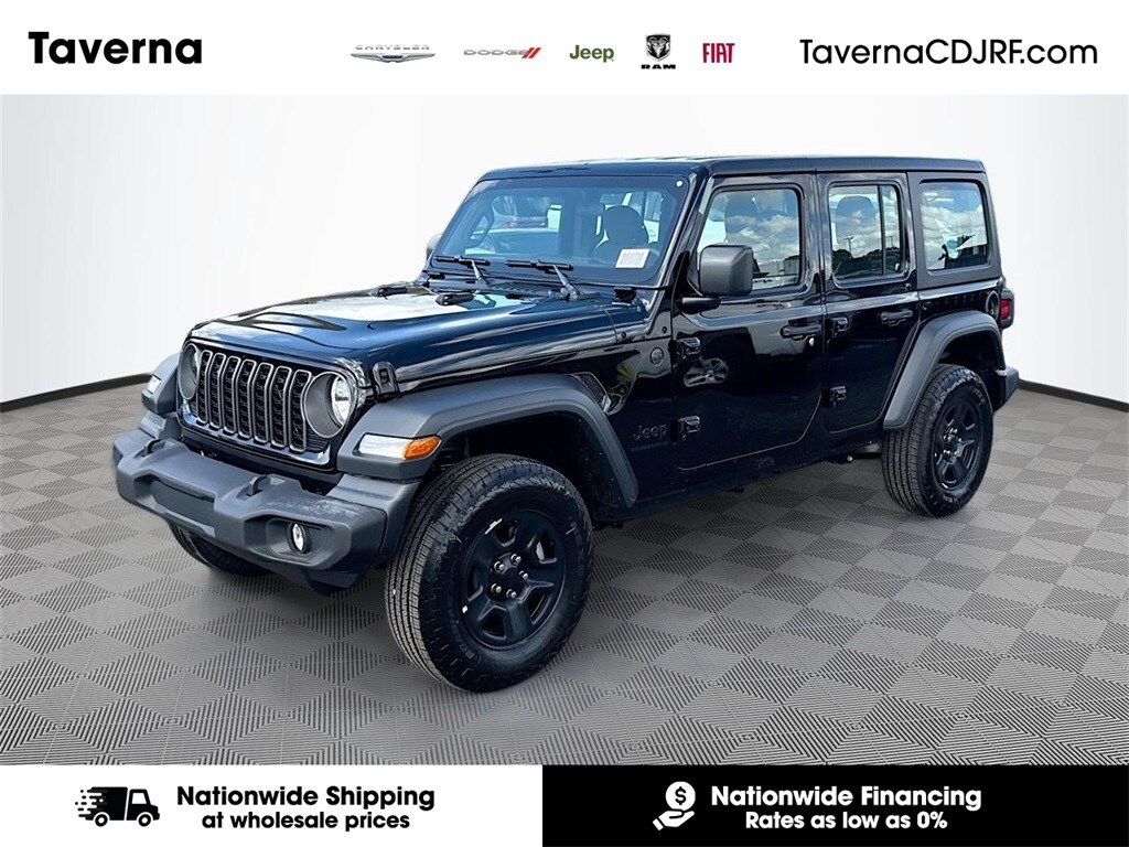 New 2026 Jeep Wrangler 4-DOOR SPORT Sport Utility