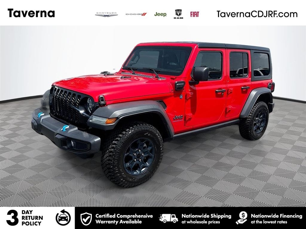 Used 2023 Jeep Wrangler Willys 4xe SUV