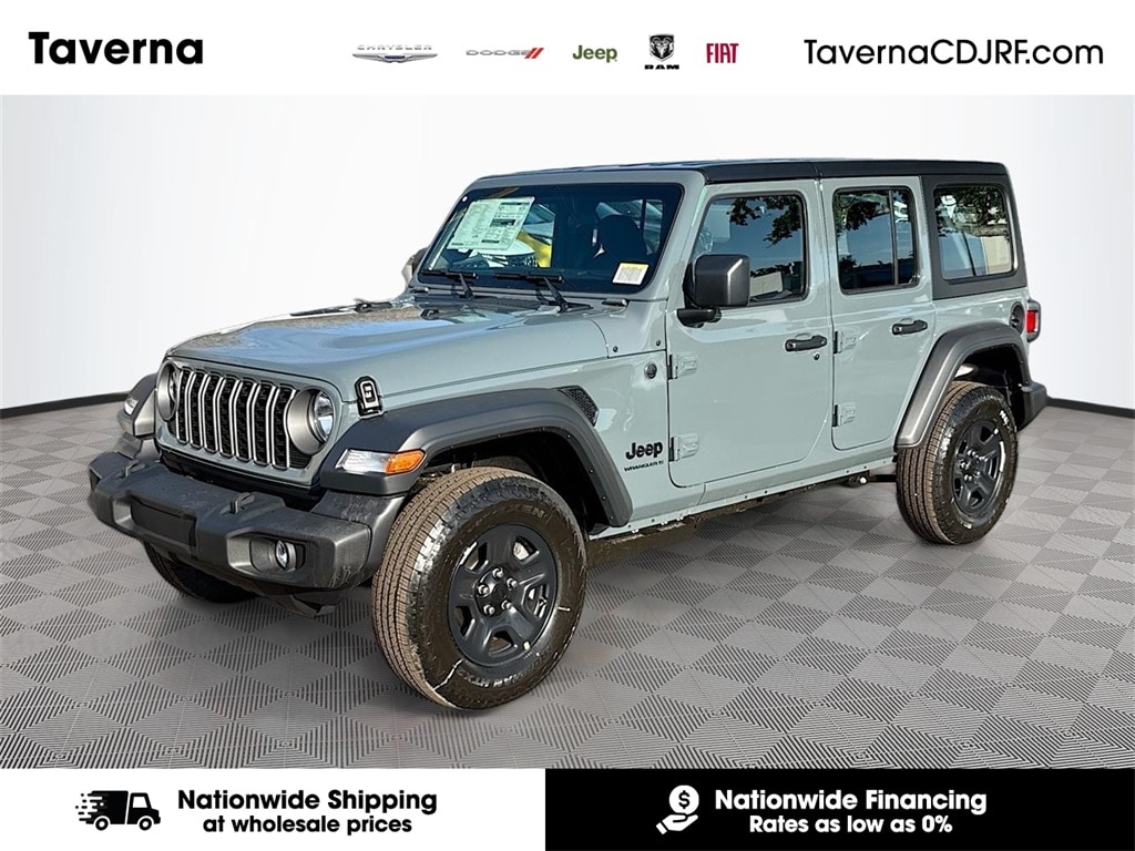 New 2026 Jeep Wrangler 4-DOOR SPORT Sport Utility