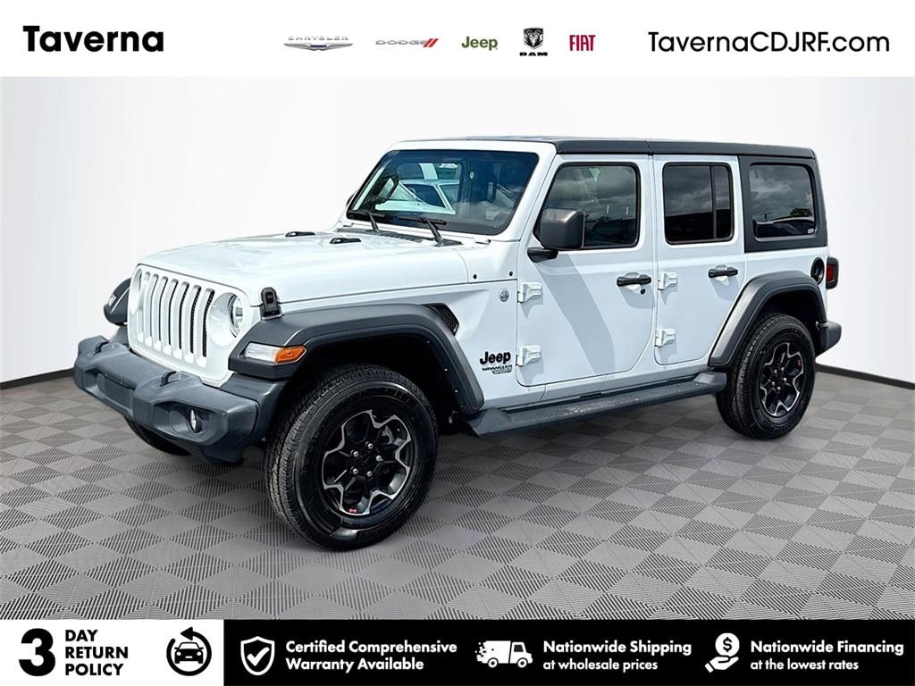 Used 2021 Jeep Wrangler Unlimited Sport S SUV