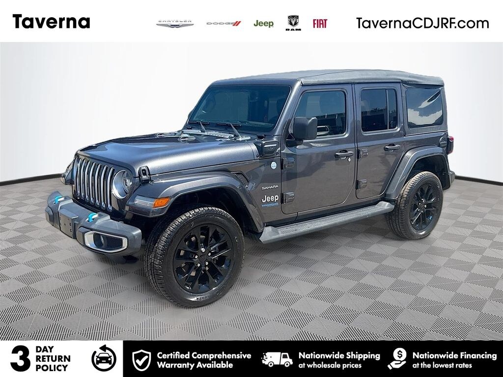 Used 2022 Jeep Wrangler Unlimited Sahara 4xe SUV