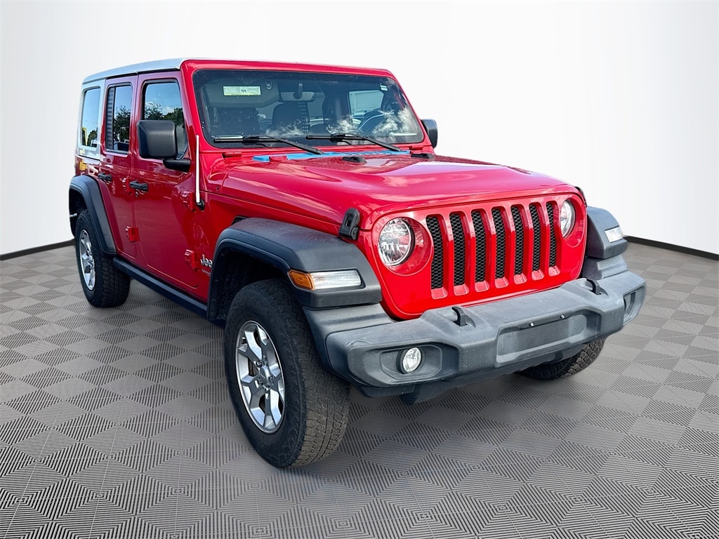 Used 2021 Jeep Wrangler Unlimited Islander SUV