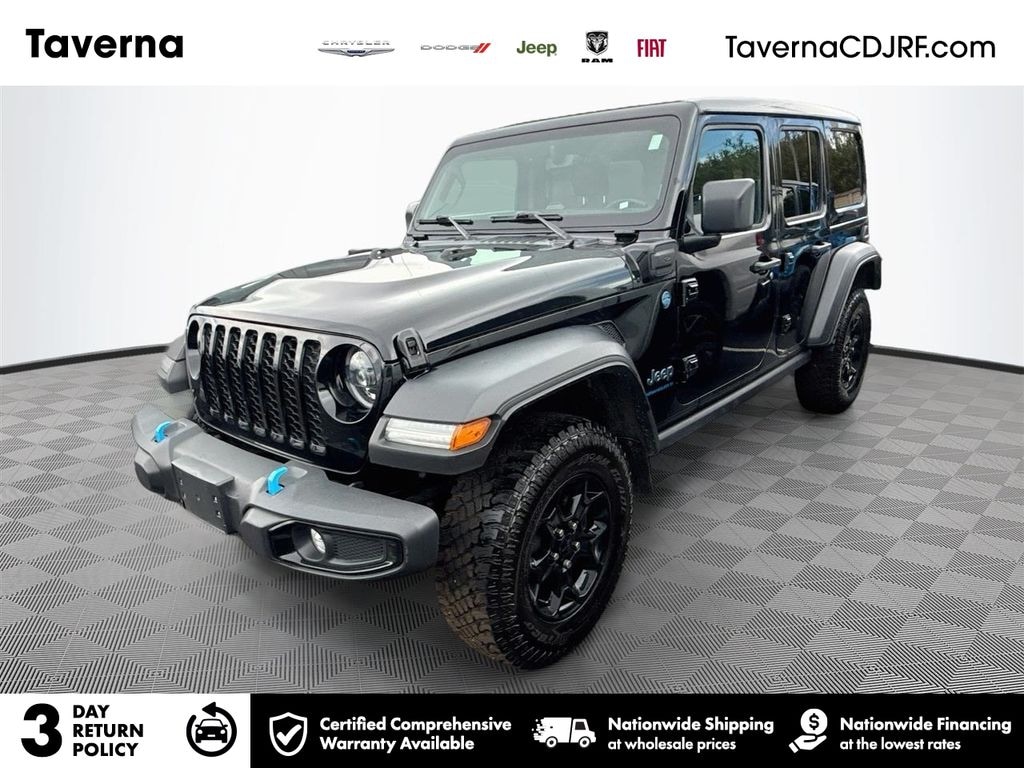 Certified 2023 Jeep Wrangler Willys 4xe SUV