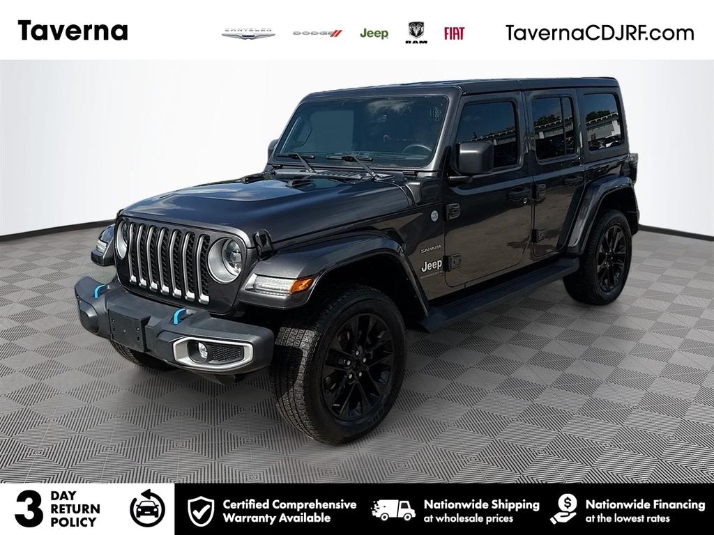 Used 2023 Jeep Wrangler Sahara 4xe SUV