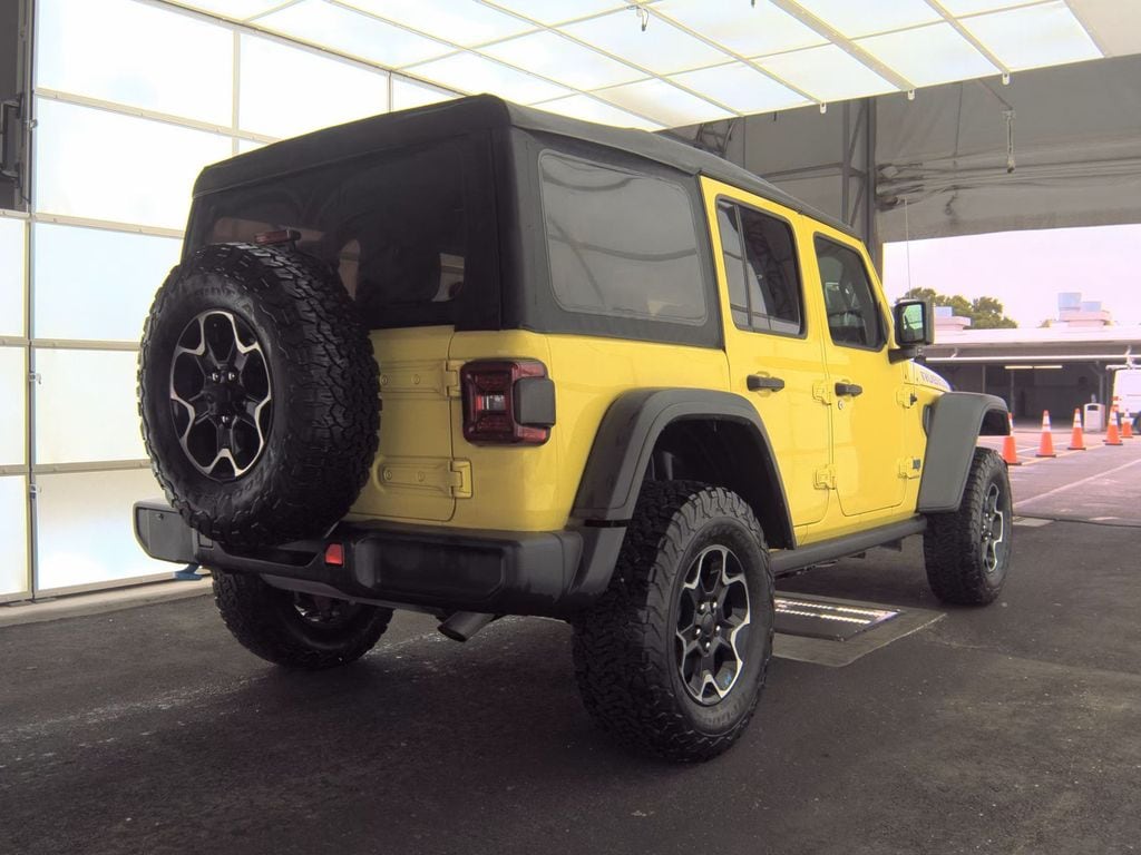 Used 2023 Jeep Wrangler 4xe Rubicon 4XE with VIN 1C4JJXR69PW525146 for sale in Plantation, FL