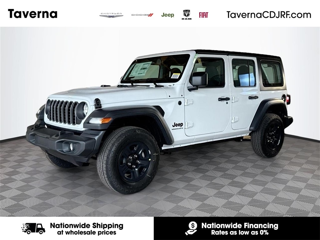 New 2026 Jeep Wrangler 4-DOOR SPORT Sport Utility