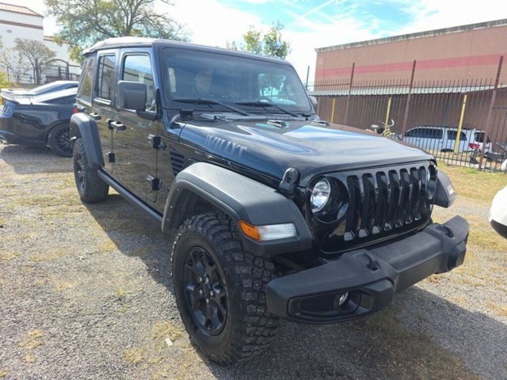 Used 2021 Jeep Wrangler Unlimited Willys SUV
