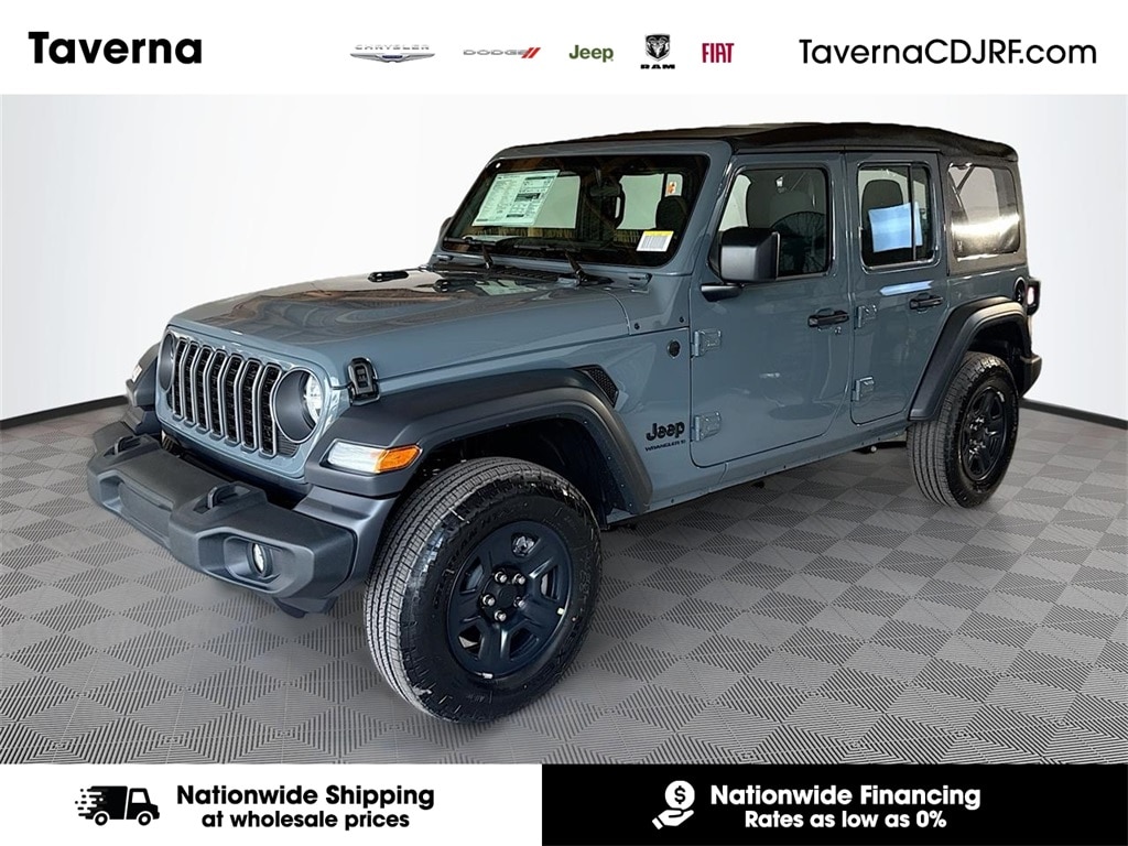 New 2026 Jeep Wrangler 4-DOOR SPORT Sport Utility