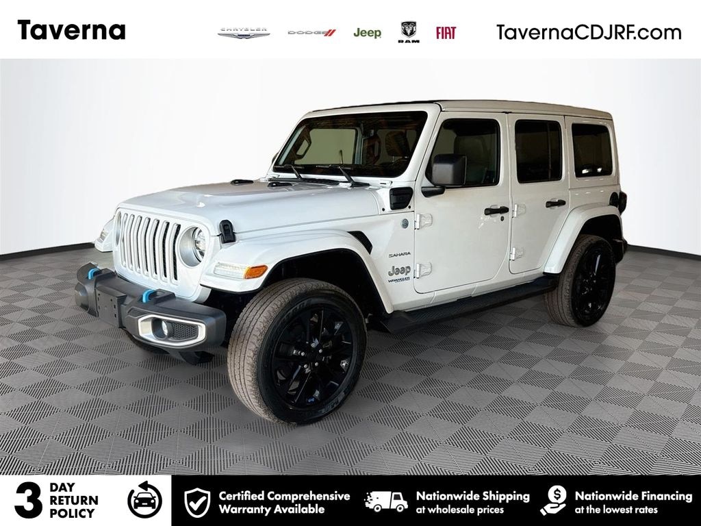 Used 2022 Jeep Wrangler Unlimited Sahara 4xe SUV