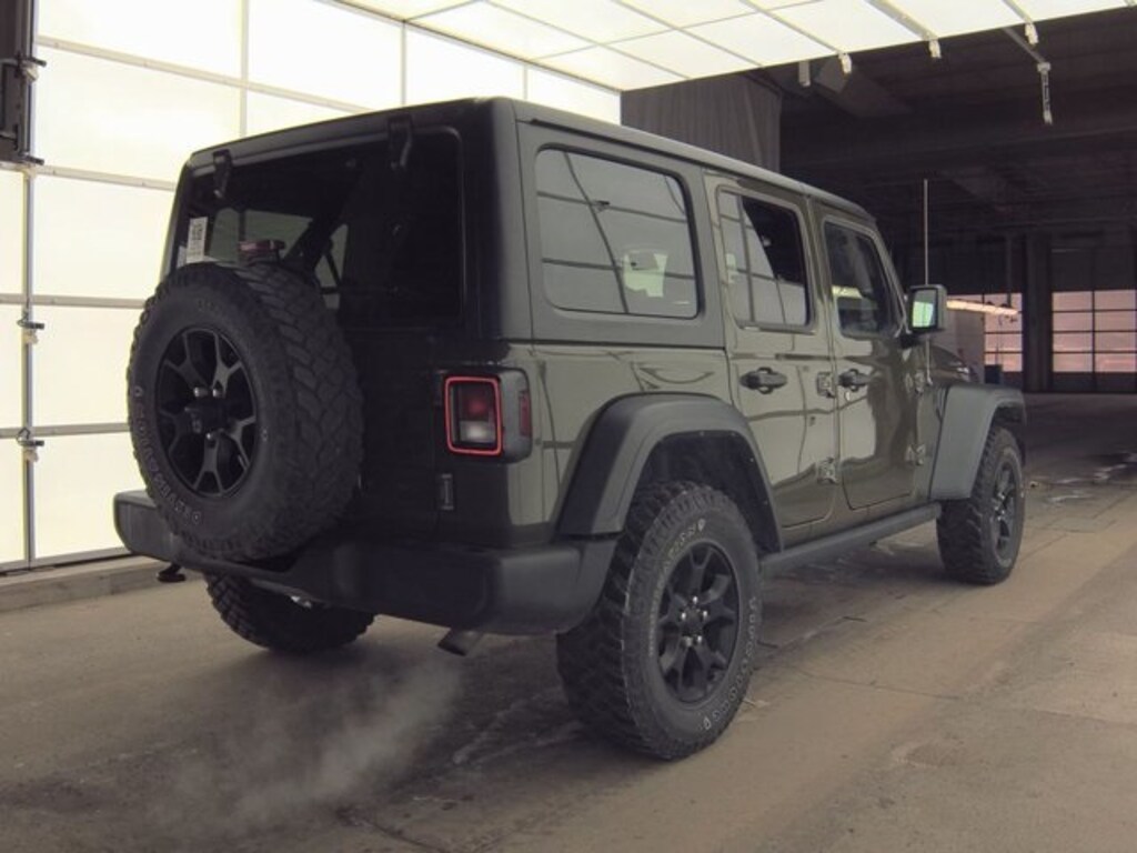 Used 2022 Jeep Wrangler Unlimited Willys SUV
