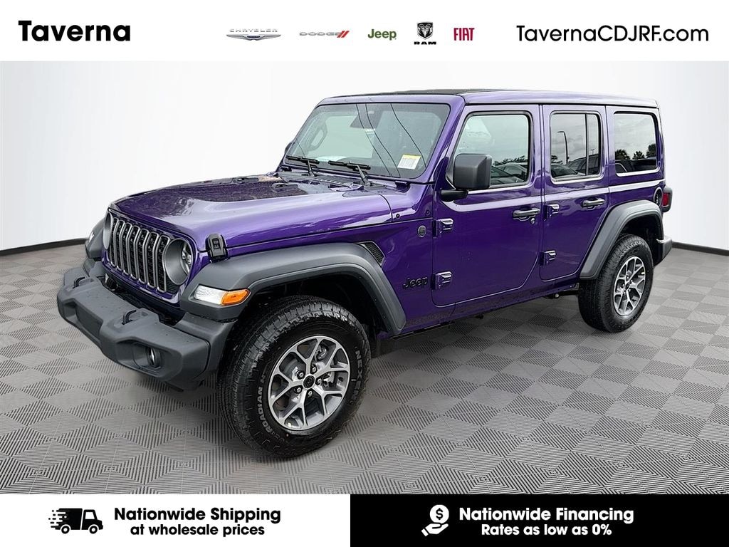 New 2026 Jeep Wrangler 4-DOOR SPORT S Sport Utility