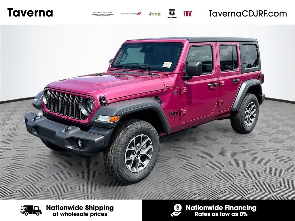 New 2026 Jeep Wrangler 4-DOOR SPORT S Sport Utility