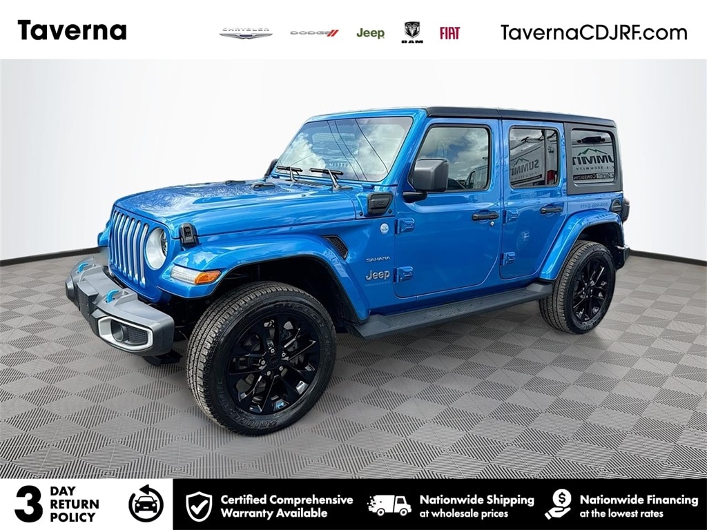 Used 2023 Jeep Wrangler Sahara 4xe SUV