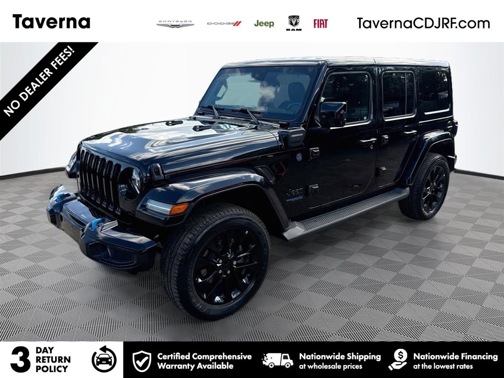 Used 2021 Jeep Wrangler Unlimited Sahara 4xe SUV