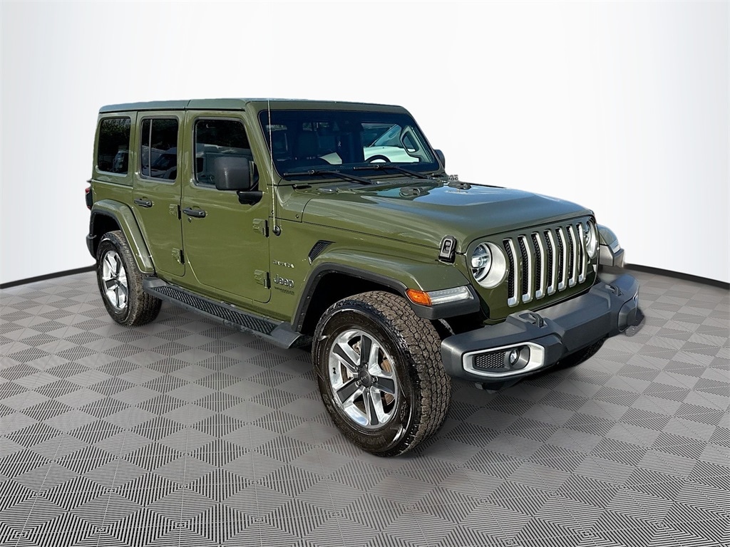 Certified 2021 Jeep Wrangler Unlimited Sahara SUV