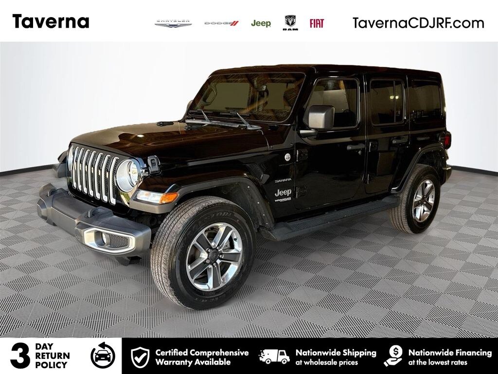 Used 2022 Jeep Wrangler Unlimited Sahara SUV