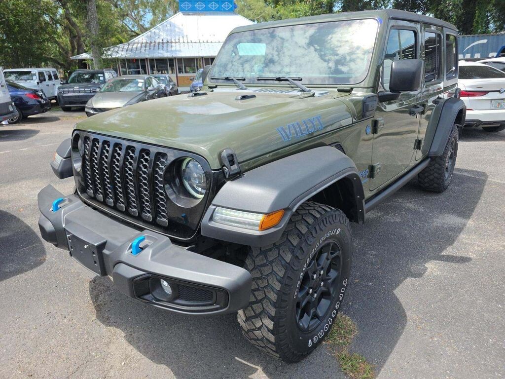 Used 2023 Jeep Wrangler Willys 4xe SUV