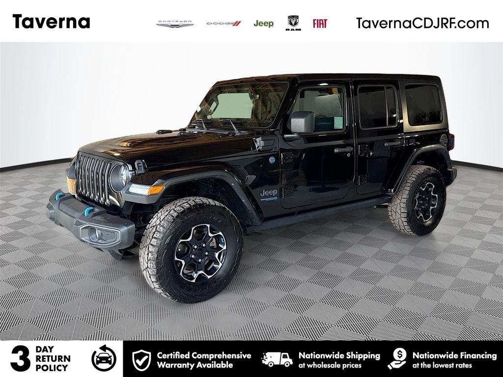 Certified 2022 Jeep Wrangler Unlimited Rubicon 4xe SUV