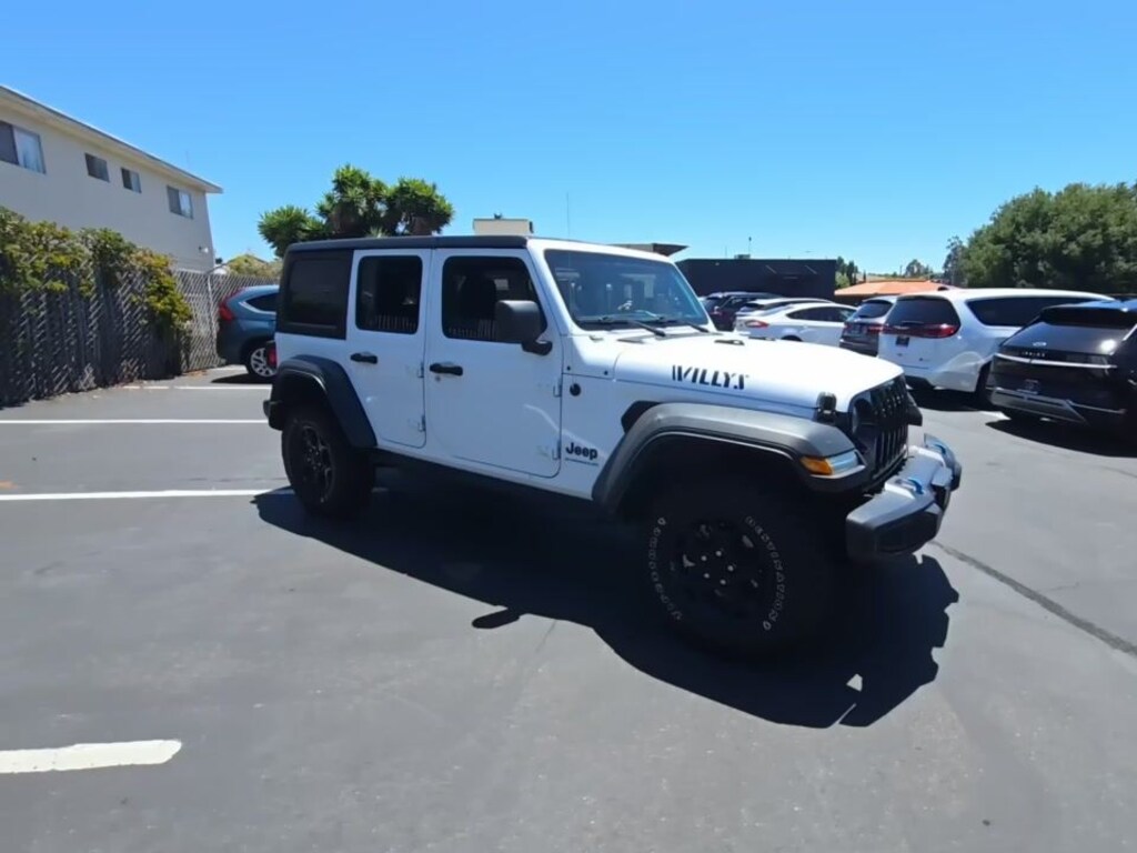 Used 2023 Jeep Wrangler Willys 4xe SUV