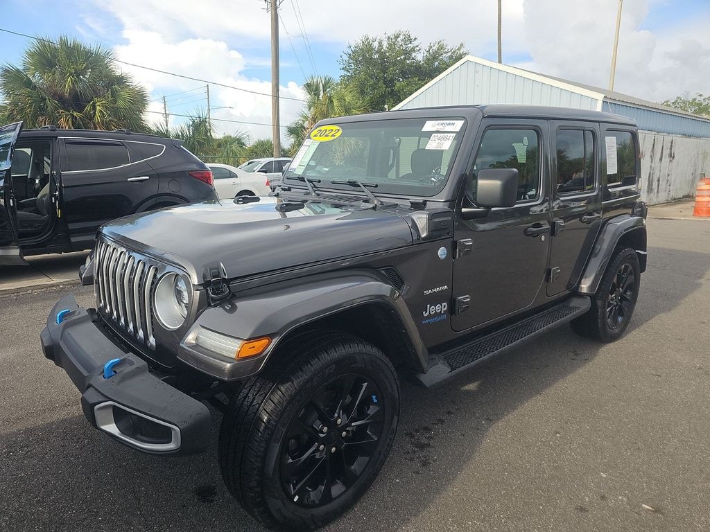 Used 2022 Jeep Wrangler Unlimited Sahara 4xe SUV
