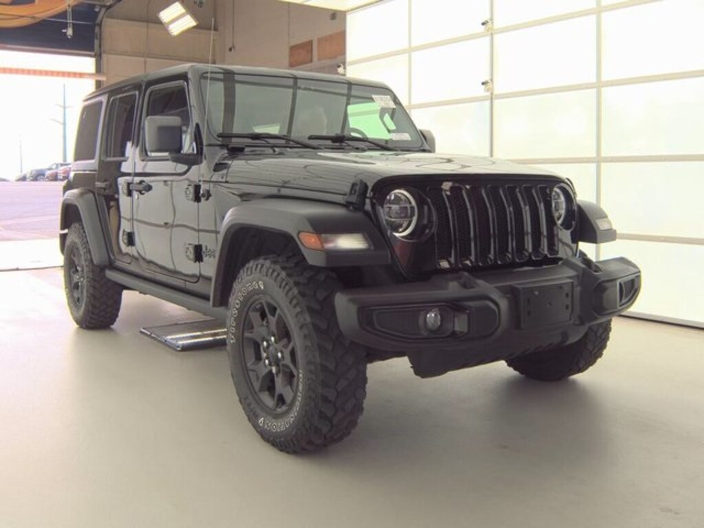 Used 2021 Jeep Wrangler Unlimited Willys SUV