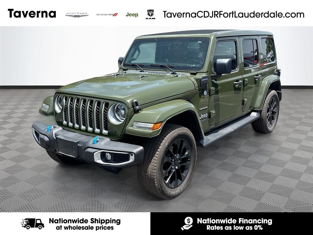 Used 2023 Jeep Wrangler Sahara 4xe SUV