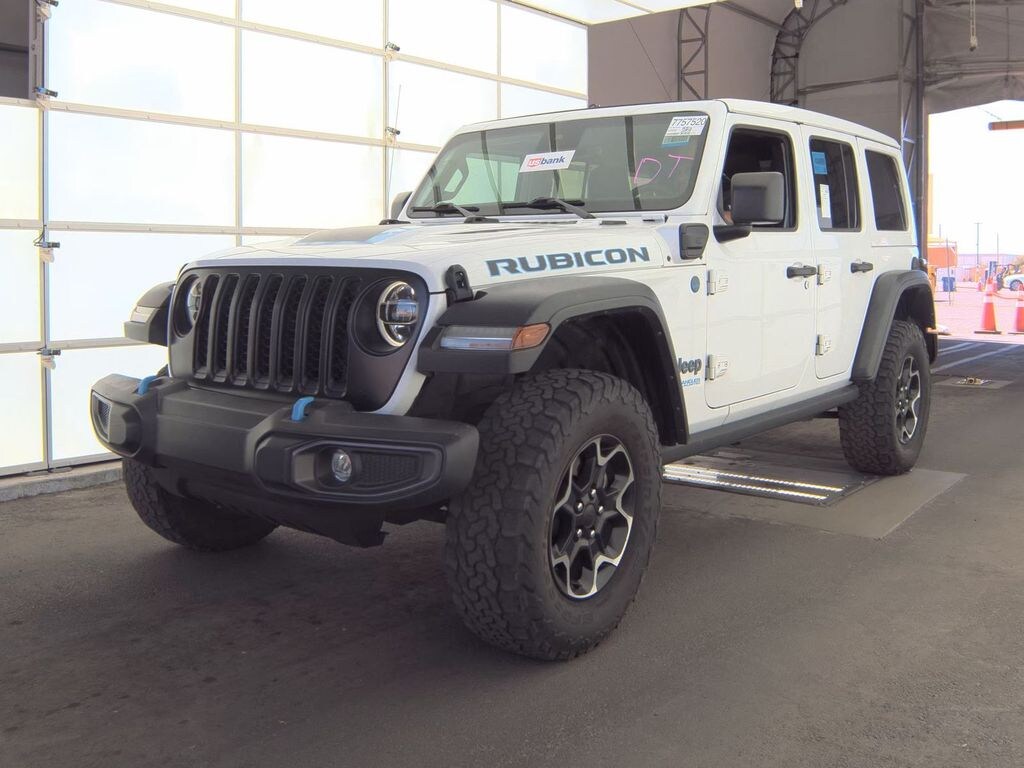 Used 2021 Jeep Wrangler Unlimited Rubicon 4xe SUV