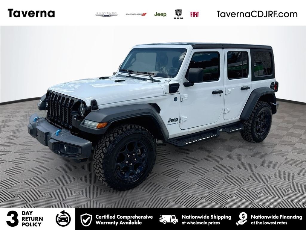 Certified 2023 Jeep Wrangler Willys 4xe SUV