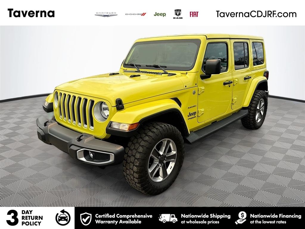 Used 2022 Jeep Wrangler Unlimited Sahara SUV