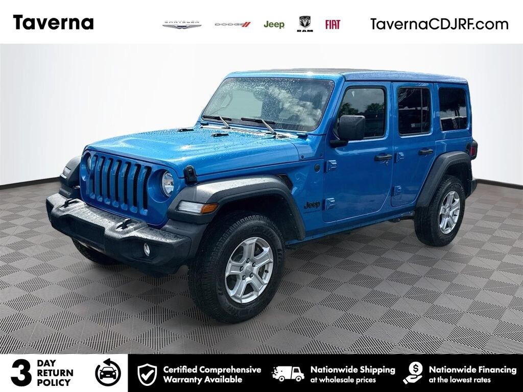 Certified 2023 Jeep Wrangler Sport S SUV
