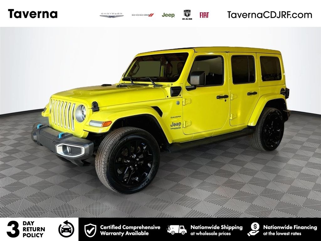 Certified 2022 Jeep Wrangler Unlimited Sahara 4xe SUV