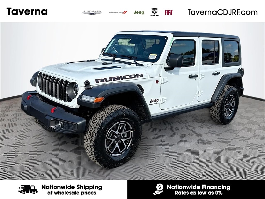 New 2026 Jeep Wrangler 4-DOOR RUBICON Sport Utility