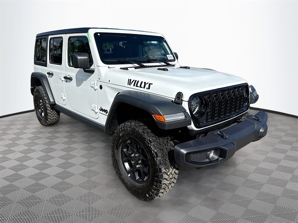 New 2026 Jeep Wrangler 4-DOOR WILLYS Sport Utility