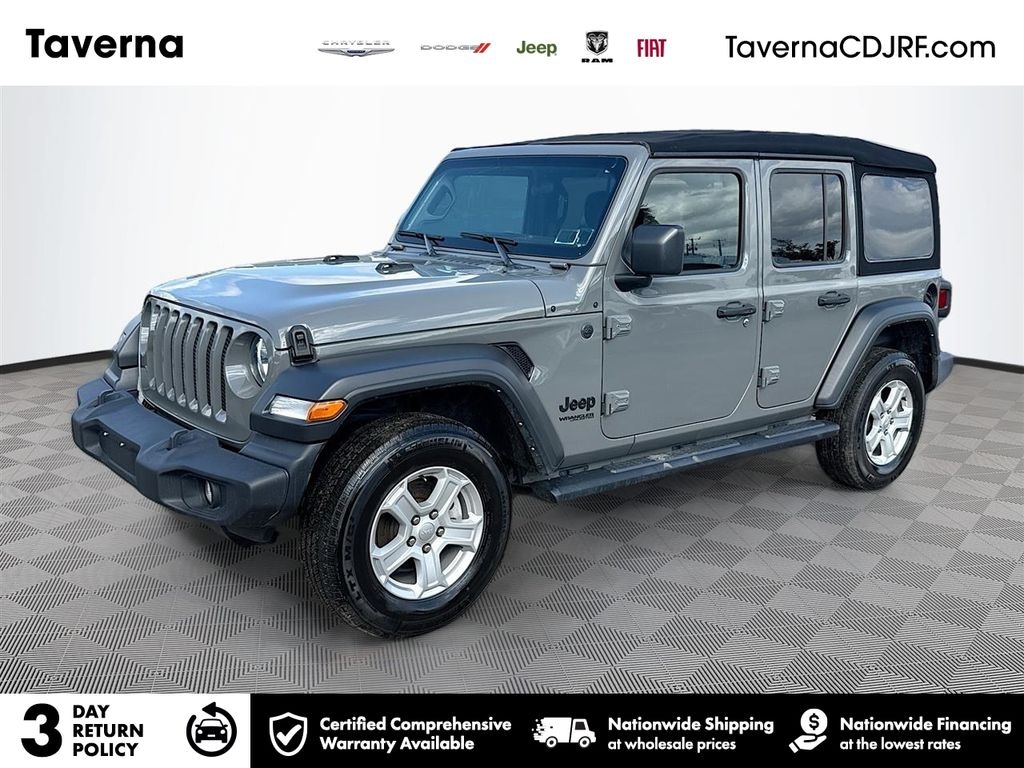 Used 2022 Jeep Wrangler Unlimited Sport S SUV