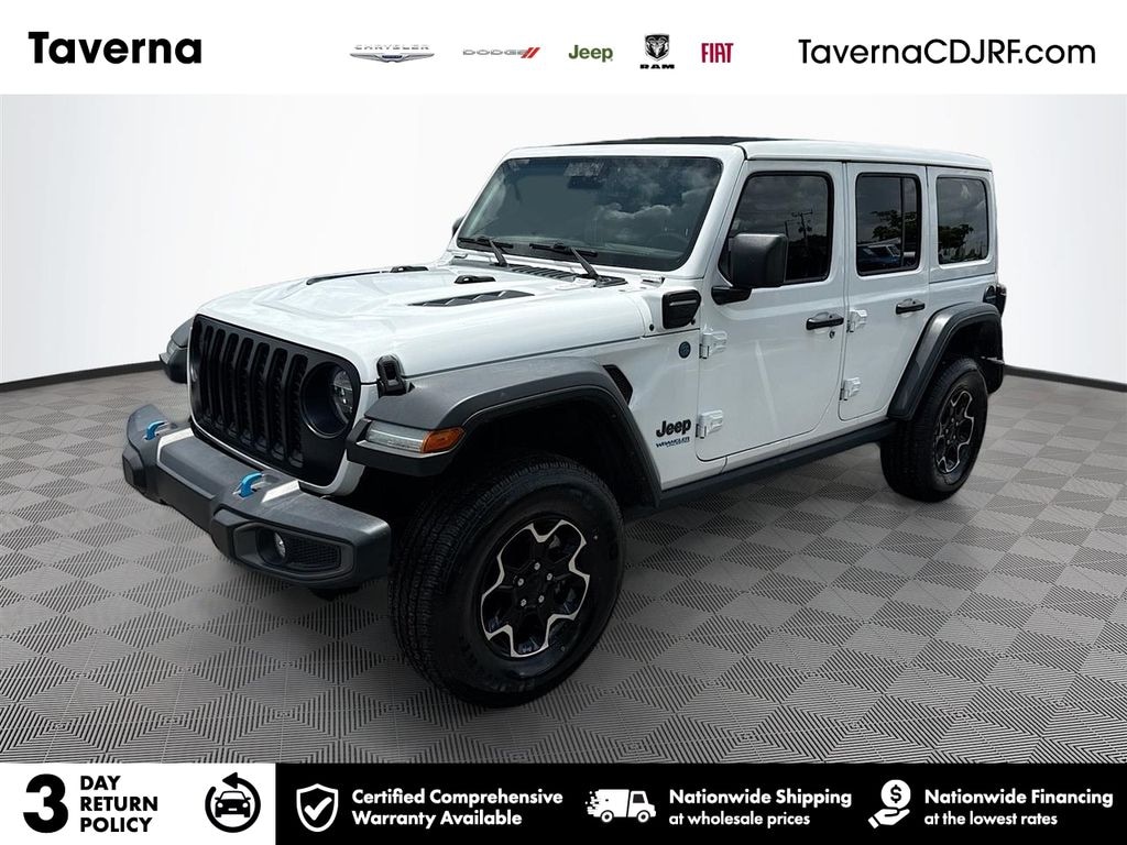 Used 2021 Jeep Wrangler Unlimited Rubicon 4xe SUV