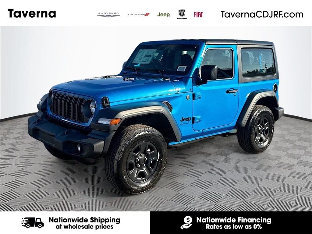 New 2026 Jeep Wrangler 2-DOOR SPORT Sport Utility