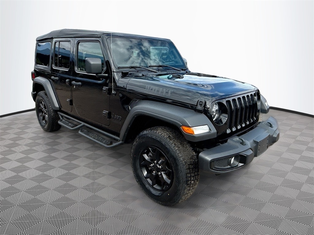 Used 2021 Jeep Wrangler Unlimited Willys SUV