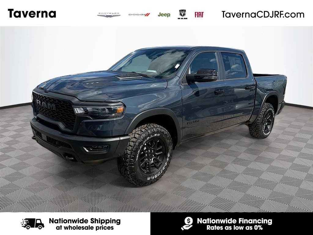 New 2026 Ram 1500 REBEL CREW CAB 4X4 5'7 BOX Pickup