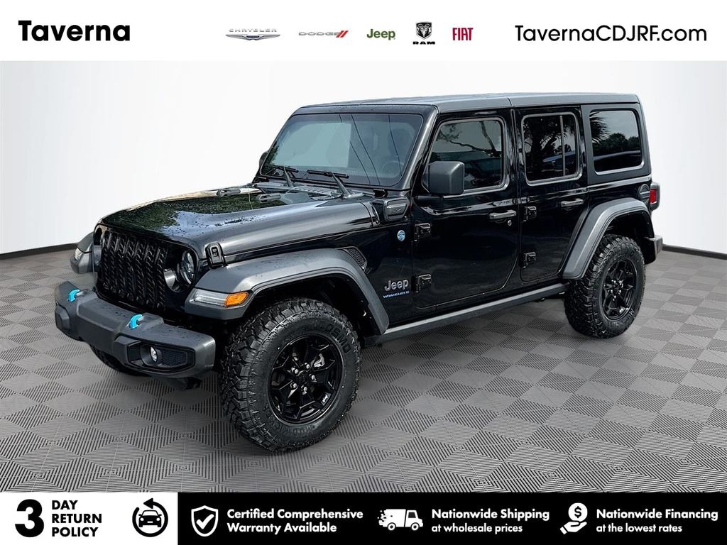 Used 2023 Jeep Wrangler Willys 4xe SUV