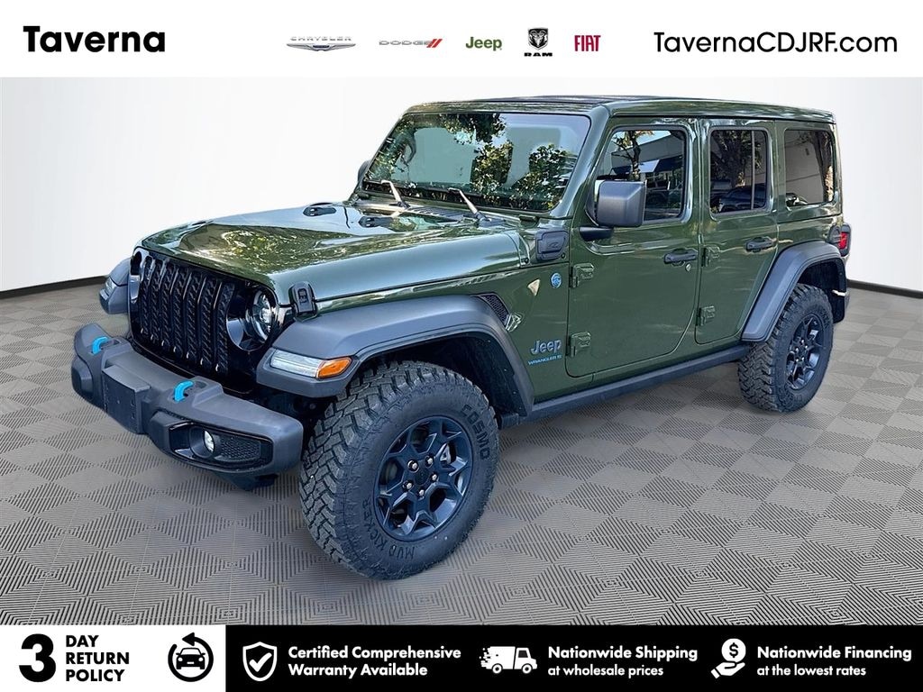 Used 2023 Jeep Wrangler Willys 4xe SUV