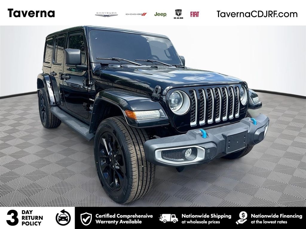 Used 2023 Jeep Wrangler Sahara 4xe SUV