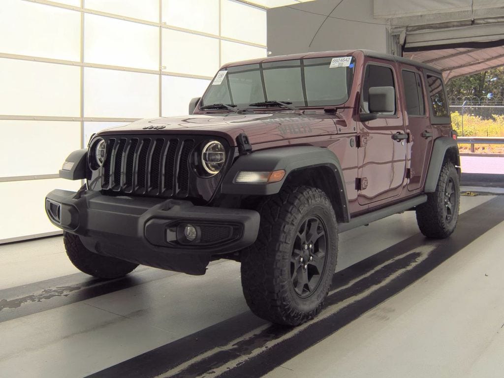 Used 2022 Jeep Wrangler Unlimited Willys SUV