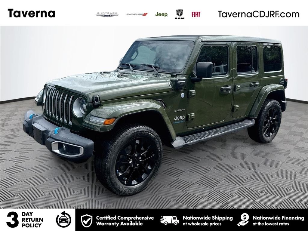 Used 2023 Jeep Wrangler Sahara 4xe SUV