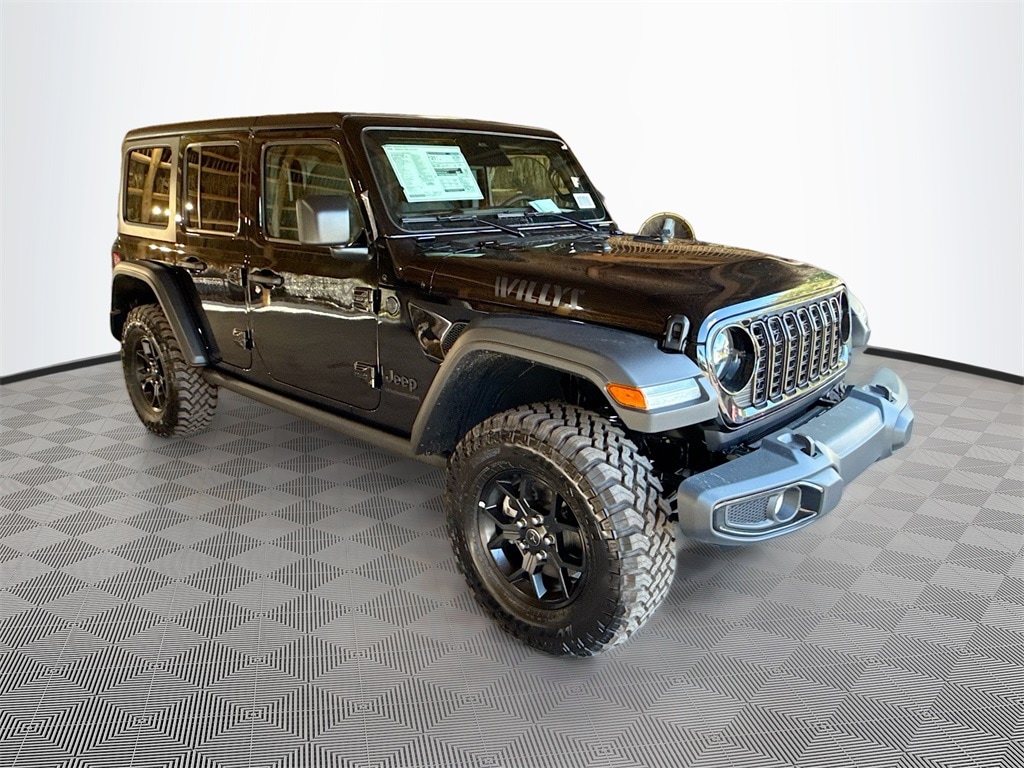 New 2026 Jeep Wrangler 4-DOOR WILLYS Sport Utility