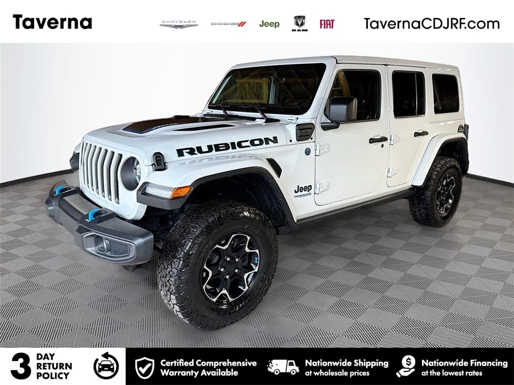 Used 2021 Jeep Wrangler Unlimited Rubicon 4xe SUV